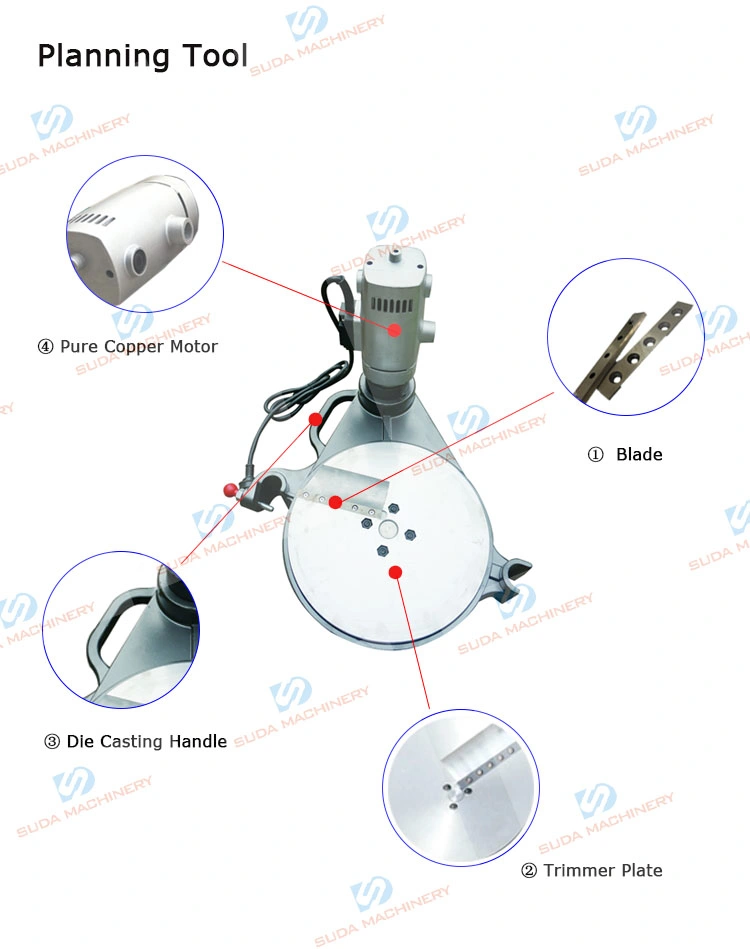 40-200mm Hotmelt Butt Fusion Machine/HDPE Pipe Welding Machine/Plastic Butt Welder/Thermofusion Welding Machine/Electrofusion Welding Machine