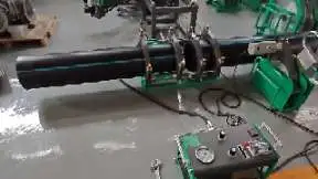 Machine de soudage par Fusion bout à bout hydraulique, soudeuse bout à bout, Machine de soudage de tuyaux en PEHD 90