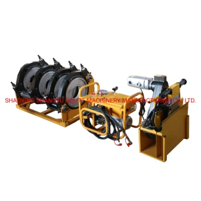 Machine hydraulique 180 de soudure par fusion de bout de tuyau de PVC de PE de HDPE