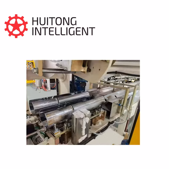 Machine de découpe de journaux de papier de soie faciale entièrement automatique, grand coupe-papier rotatif